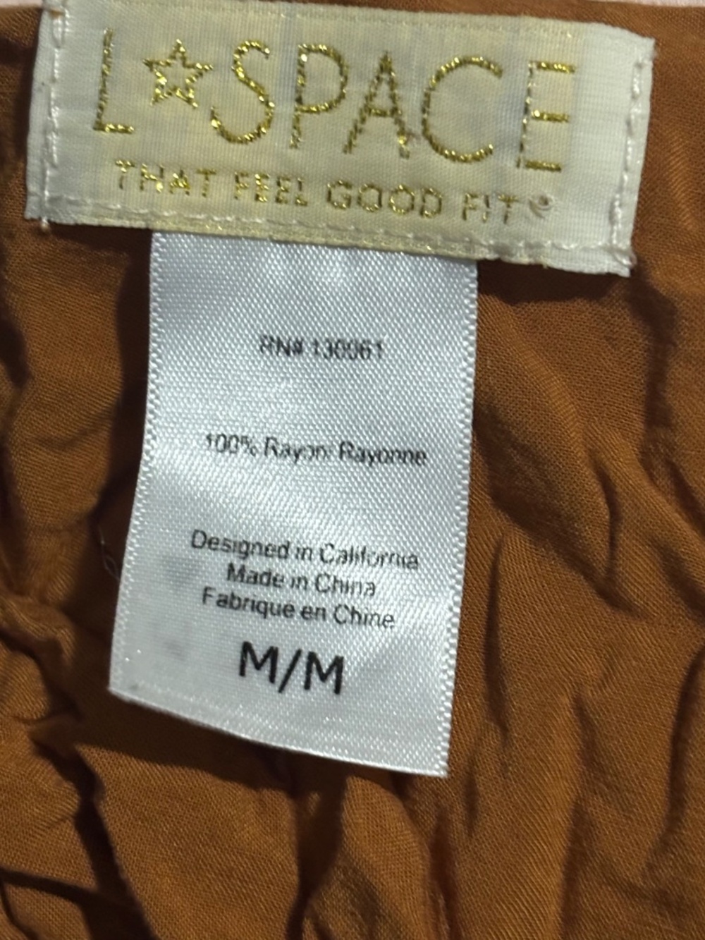 L*Space Wendy Wrap Dress Size M MSRP $160 - Picture 6 of 6